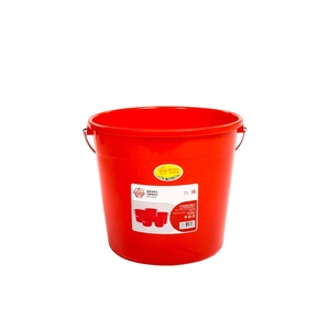 Heavy Duty PP Plastic Pail Multi-purpose Plastic Barrel Thickened Pressure-proof Storage <b>Bucket</b> <b>with</b> <b>Lid</b> Metal Handle for House - Product Image 2