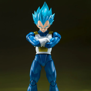 Figura de Acción Original de BANDAI, <span class=keywords><strong>Vegeta</strong></span> de Pelo Azul, Modelo de Anime, Juguetes de Colección - Product Image 5