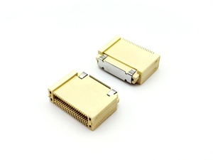 ขั้วต่อบอร์ดต่อบอร์ดแบบมีพินขนาด 0.8 มม. ตัวเมีย สูง 15.7 มม. แบบ SMT 40 พิน - Product Image 6