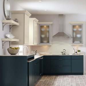 Muebles de Cocina Modulares Personalizados de Estilo Moderno, Juego Completo de Cocina, Isla de Cocina Moderna con Encimera de Mármol, Construcción en MDF, Fregadero Incluido - Product Image 5