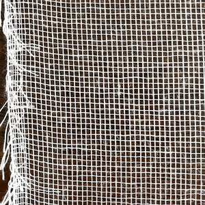 <span class=keywords><strong>Tissu</strong></span> Greige 25 g/m² en polyester avec base en toile maillée pour doublure de chaussures composite - Product Image 3