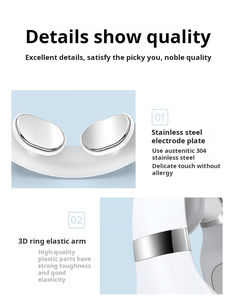 2025 promociones de fábrica Protector de cuello masajeador Cervical para el hogar instrumento de masaje de cuello tipo U compresa caliente <span class=keywords><strong>fisioterapia</strong></span> hombro - Product Image 2