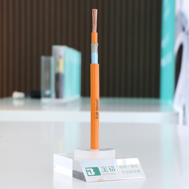 ISO19642-9 Certified EV High Voltage Cable -40℃~125℃  DC1500V XLPE Insulated Stranded Copper Conductor for Electric Vehicles