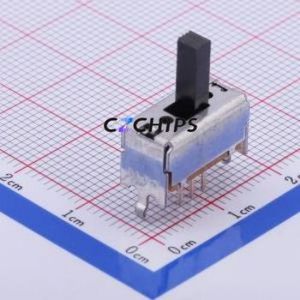 SSSF021900 Slide Switch Through hole Component (THT) Switch Double Pole Double Throw Rectangle Pin Header PC Pin 17.5mm - Product Image 1