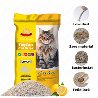 Litière pour chat en bentonite naturelle sans poussière, agglomération rapide, argile blanche, contrôle des odeurs, sable pour chat, arena para gato