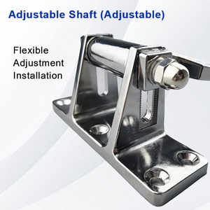 Bisagra de Puerta Ajustable de Aleación de Zinc 1460 para Congeladores, Refrigeradores, Cámaras Frigoríficas, Estilo de Diseño Industrial - Product Image 6