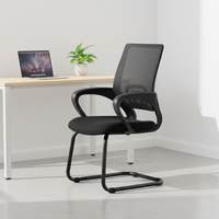 Chaise de bureau au design moderne, chaise en maille pour ordinateur et formation, chaise pivotante réglable en hauteur pour étudiants et personnel