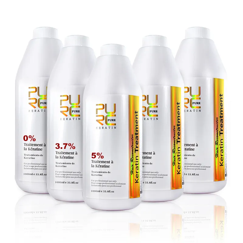 Private label hair salon hair care products PURC brand keratin set OEM/ODM acceptable hair treatment