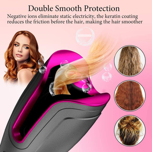Haartrockner Glätte isen Locken wickler Keramik Wärme los Tragbar Drahtlos Automatisch Automatisch Rotierender Locken wickler