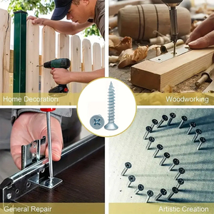 Produttore di bulloni metrici e imperiali standard DIN, bulloni autofilettanti <span class=keywords><strong>a</strong></span> <span class=keywords><strong>testa</strong></span> piatta <span class=keywords><strong>svasata</strong></span> con esagono incassato <span class=keywords><strong>a</strong></span> brugola, <span class=keywords><strong>a</strong></span> coda affilata, per <span class=keywords><strong>legno</strong></span> - Product Image 5