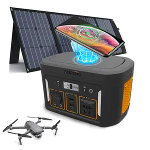 2kw 4kw Portable Solar Powered Generator Lifepo4 with Panel Completed Set 3000w 500w 6000w 1000w 2000w 5000w Flashfish Power Sta
