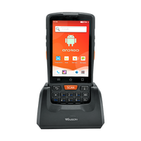 Barato PDA de mano Android Colectores DE DATOS Teléfono inteligente industrial 1D 2D Escáner de código QR Pdas resistente