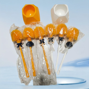 Creative Cartoon Toilet <b>Brush</b> Nylon Long Handle For Toilet Cleaning 100 Pcs In Carton - Product Image 1
