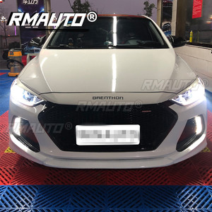 2 pièces Feux de jour à LED avec clignotants, étanches, pour Hyundai Elantra 2016-2020, accessoires de voiture - Product Image 3