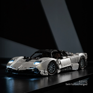 4688 Piezas, Bloques de Construcción de Superdeportivos Utopia Técnicos a Escala 1:8, JD118, Ideas Creativas, Modelo de Coche Deportivo Hypercar, Ladrillos de Juguete para Adultos, Regalos - Product Image 5