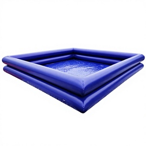 Piscina inflable de doble capa de PVC de 0.9 mm, rectangular, para adultos - Product Image 1