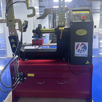 Centre d'usinage hydraulique automatique Kashitu pour le façonnage et la réparation des moyeux de roues de voiture avec tour
