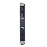 Support portable pour ordinateur portable en ABS, rétractable, fin, réglable avec support pour téléphone, accès mobile pratique, étanche pour lit et bureau