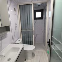 Casa Contenedor Moderna Expandible de 3 Dormitorios, Lista para Usar, 40x40, Edificio para Oficinas, Centro Comercial, Escuela, Hotel, Instalación Rápida, ISO9001