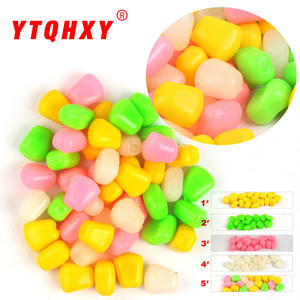 Kfs <b>Fishing</b> <b>Lure</b> Floating Bait 10mm Yellow Green Pink White Mixed Color Soft Bait For Freshwater Fish <b>Fishing</b> - Product Image 4