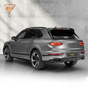 Accesorios de fibra de carbono para Bentley Bentayga estilo V8: alerón delantero, difusor trasero, faldones laterales, kit completo de carrocería. - Product Image 5