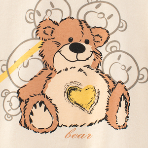 27 hogar 9 años 140 gramos <span class=keywords><strong>de</strong></span> verano Oso <span class=keywords><strong>de</strong></span> dibujos animados bebé chica T camisa - Product Image 5