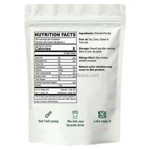 Polvere di Chlorella Vulgaris Biologica Premium, Parete Cellulare Rotta, Superfood Vegano, Ricco di Proteine, Integratore Detox alla Clorofilla 567g - Product Image 3