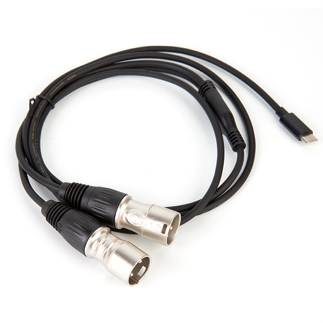 Yinyu AC007 Type C to XLR Male Low Noise Audio Cable for Professional Studio Recording and Podcasting