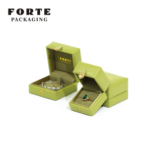 Boîte de rangement pour bijoux en cuir FORTE, nouveau design, arrivée tendance, pour femmes, angle droit - Product Image 4