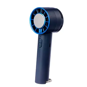 Portable Long Lasting Battery Life Ice Compress Cooling Handy Fan Lightweight 3 Seconds Rapid Cooling Soft Quiet Wind Speed Fan
