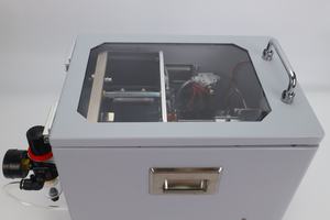 Alimentatore a vite automatico da 1,5 l con impostazioni di vibrazione regolabili 100W macchina erogatrice a vite per soffiaggio d'aria - Product Image 5