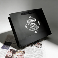 Sacs cadeaux en papier de luxe écologiques, sacs cadeaux en papier personnalisés, personnalisez votre logo de marque pour toutes les occasions avec poignée