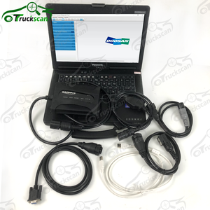 Kit de escáner de diagnóstico Doosan, interfaz de comunicación Uvim, herramienta de diagnóstico para montacargas, excavadoras y cargadoras con computadora portátil CFC2 - Product Image 1