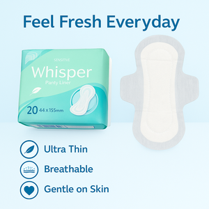 Nhà Máy Trực Tiếp OEM ODM Cao Thấm Dùng Một Lần Bông Cảm Giác Của Người Phụ Nữ Thoáng Khí Vệ Sinh Pad Ngày Sử Dụng Ban Đêm - Product Image 4