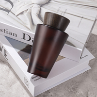 Grande bouteille diffuseur mate 200ml 500ml, flacon diffuseur de luxe en verre vide pour bâtonnets