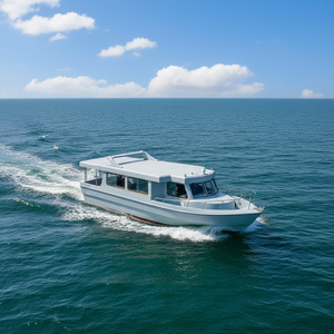 Grandsea Nouveau Bateau Ferry <span class=keywords><strong>de</strong></span> Tourisme et <span class=keywords><strong>de</strong></span> Plongée en Fibre <span class=keywords><strong>de</strong></span> Verre <span class=keywords><strong>de</strong></span> 40 pieds pour <span class=keywords><strong>30</strong></span> <span class=keywords><strong>Personnes</strong></span> avec Moteur Hors-Bord - Product Image 2