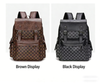 Sac à dos pour ordinateur portable, imperméable, pour homme, pour l'extérieur et le bureau, double fermeture éclair, sac d'ordinateur durable avec rangement multi-couches
