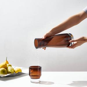 Bixuan vaso <span class=keywords><strong>di</strong></span> <span class=keywords><strong>vetro</strong></span> soffiato a mano decorazione per la casa centrotavola da tavolo bombola forme marrone scuro colore solido <span class=keywords><strong>di</strong></span> <span class=keywords><strong>vetro</strong></span> <span class=keywords><strong>vasi</strong></span> <span class=keywords><strong>di</strong></span> fiori <span class=keywords><strong>di</strong></span> nozze - Product Image 4