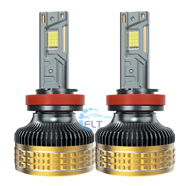 2025 H11 LED Headlight Bulb 320W 12V 6000K Super Bright IP68 Waterproof Universal Fitment Canbus Car Light