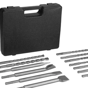 Juego de 17 brocas de acero de alta velocidad SDS Plus con punta de diamante M35 para perforación de mampostería, kit de brocas para taladro eléctrico - Product Image 4