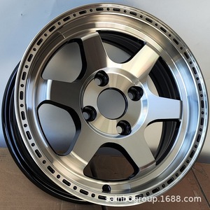 F666025 <span class=keywords><strong>Jante</strong></span> de voiture <span class=keywords><strong>en</strong></span> alliage d'aluminium personnalisée Shengbo de <span class=keywords><strong>13</strong></span> <span class=keywords><strong>pouces</strong></span> et anneau de pneu, largeur 6, sans PCD/ET - Product Image 4