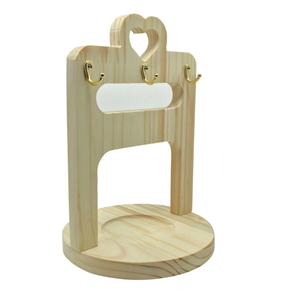 OEM 6 tazza di cuore <span class=keywords><strong>e</strong></span> portabicchieri in legno di porcellana rosa - Product Image 4