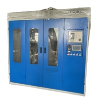 Machine de soufflage de bouteilles de centrale hydraulique Machine de soufflage de bouteilles de boissons Machine de soufflage de bouteilles en plastique manuelle Prix