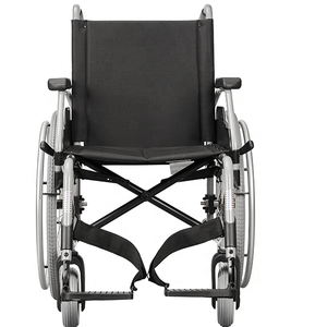 Silla de ruedas de freno estándar Handrim y Push Drive Soportes de brazo y pierna extraíbles Ancho del asiento 450mm Profundidad del asiento 440mm Color opcional - Product Image 6