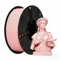 Filament d'imprimante 3D PLA mat multicolore Yosoo Silk 1,75 mm 1 kg, 100 % matière vierge, tiges en plastique 230°C pour Bambu Lab