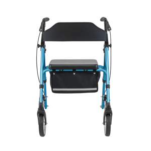 <span class=keywords><strong>Deambulatore</strong></span> Medico Stabile in Alluminio <span class=keywords><strong>con</strong></span> Sedile per Anziani, Altezza Regolabile, Impermeabile, Capacità 136kg - Product Image 6