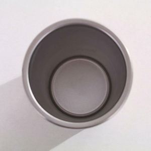 Gobelet isotherme écologique en bambou à double paroi de 450 ml, réutilisable et incassable, avec couvercle et paille - Product Image 3