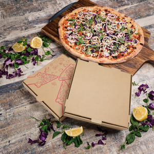SP3578 Cartón Corrugado de Grado Alimenticio al por Mayor de 6-18 Pulgadas, Ecológico, Reciclable, Aséptico, con Impresión Personalizada, para Entrega de Pizza - Product Image 3