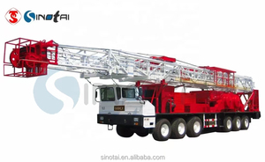 Api-Olieboorservice Op Het Land Op Vrachtwagens Gemonteerde Xj700 Workover <span class=keywords><strong>Rig</strong></span> Voor Olieveldindustrie - Product Image 6