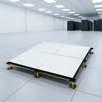 Suelo Elevado Antiestático de Sulfato de Calcio |   Acabado HPL |   Clase A1 con clasificación de resistencia al fuego |   Suelo ESD para Sala de Servidores de Centro de Datos, 600x600mm
